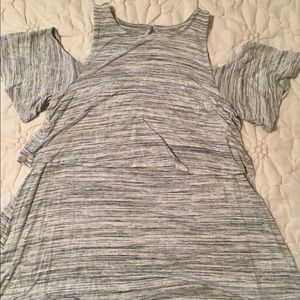 Cold Shoulder Maternity/Nursing Top